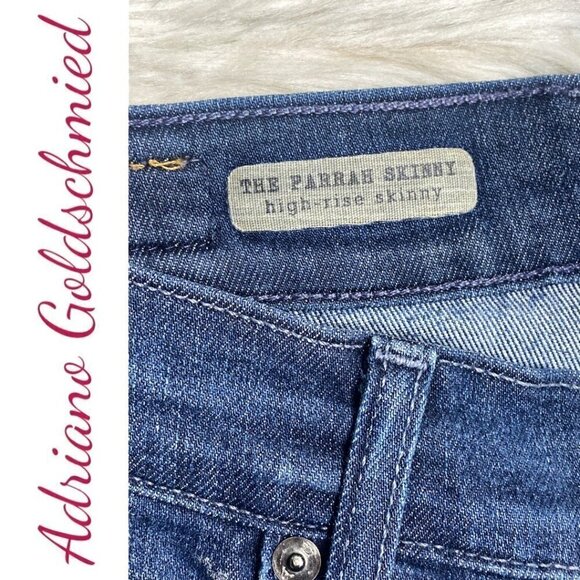 ADRIANO GOLDSCHMIED The Farrah High Rise Skinny Stretchy Jeans, Size 27 - Picture 11 of 14